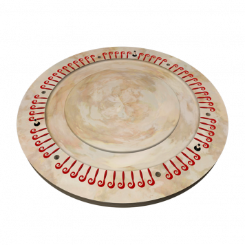 Форма Curly Grub 66х18 мм ЦБ