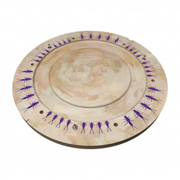 Форма Веснянка 15x30 Плавунец 24х18 мм ЦБ