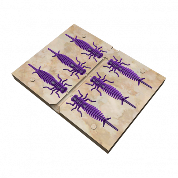 Форма Larva 6 приманок