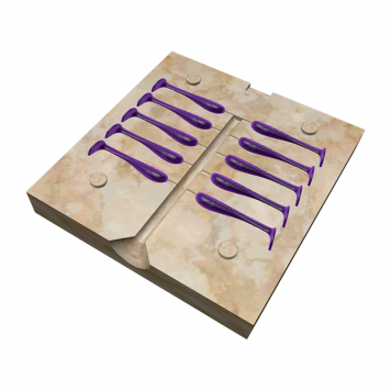 Форма Nano Minnow 10 приманок