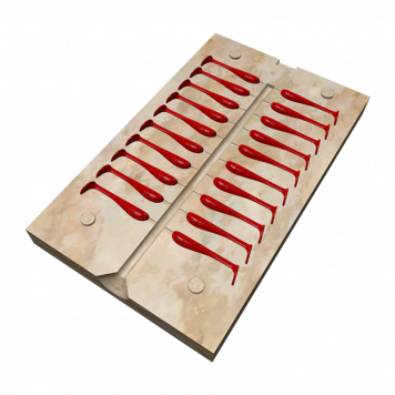 Форма Nano Minnow 20 приманок