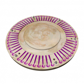 Форма G-Tail Saturn 54х40 мм ЦБ