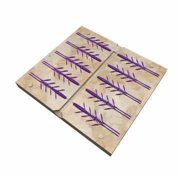 Форма Scissor comb 10 приманок