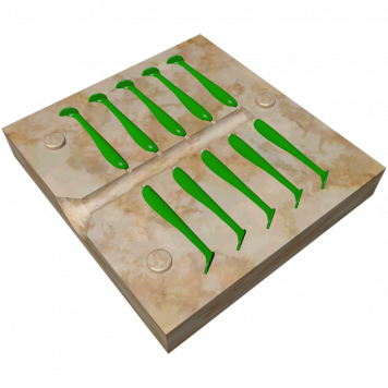 Форма Baby Rockfish многоместная