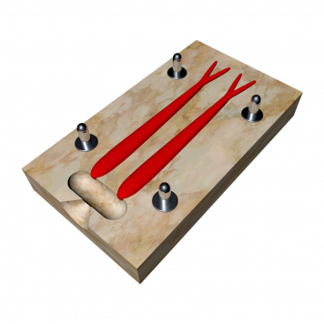 Форма Fin-S Fish 2 приманки