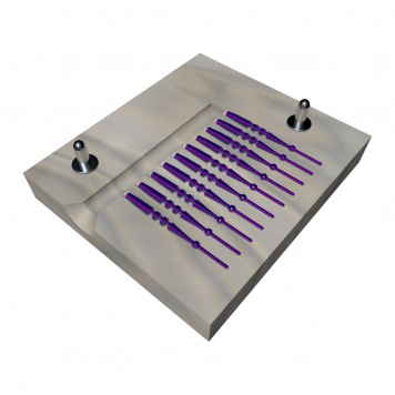 Форма Javastick mormo 10 приманок