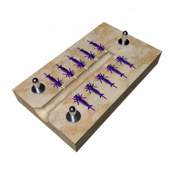 Форма Larva 10 приманок