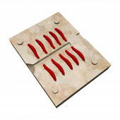 Форма Личинка божьей коровки 10 приманок Форма Личинка божьей коровки 10 приманок