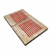 Форма Мотыль 80х16х2 мм Форма Мотыль 80х16х2 мм