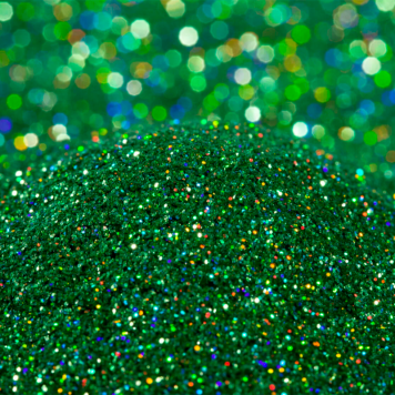 Глиттеры Зеленые Голографические