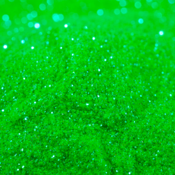 Глиттеры Зеленые Иридирующий неон